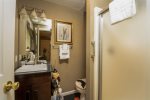 MID LEVEL BATHROOM 2 WITH WALK IN SHOWER IN BEDROOM 2 FULL/DOUBLE SUITE
